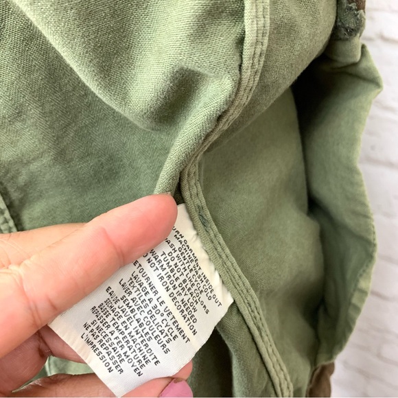 NEW! Denim & Supply Polo Ralph Lauren Camo Field Jacket Distressed Hooded Size L - Picture 9 of 15